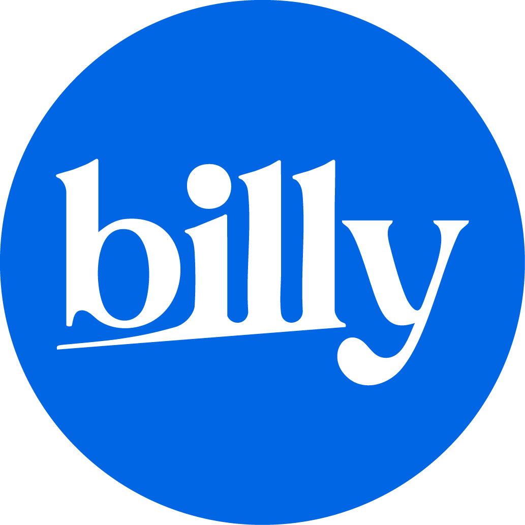 Logo bleu de billy trimmer