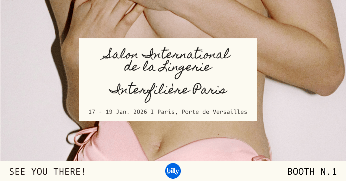 billy débarque au Salon International de la Lingerie 2026 ! 🎉