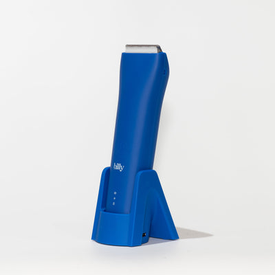 De blauwe Billy-oplaadbasis