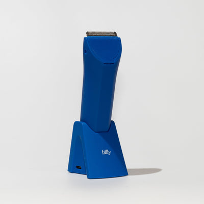 De blauwe Billy-oplaadbasis