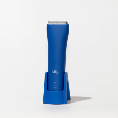 De blauwe Billy-oplaadbasis