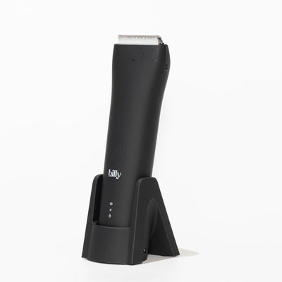 De zwarte billy oplaadbasis