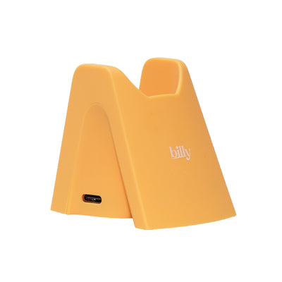 De gele billy oplaadbasis