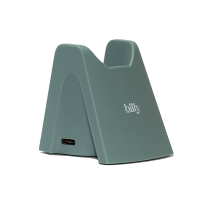 De groene billy oplaadbasis